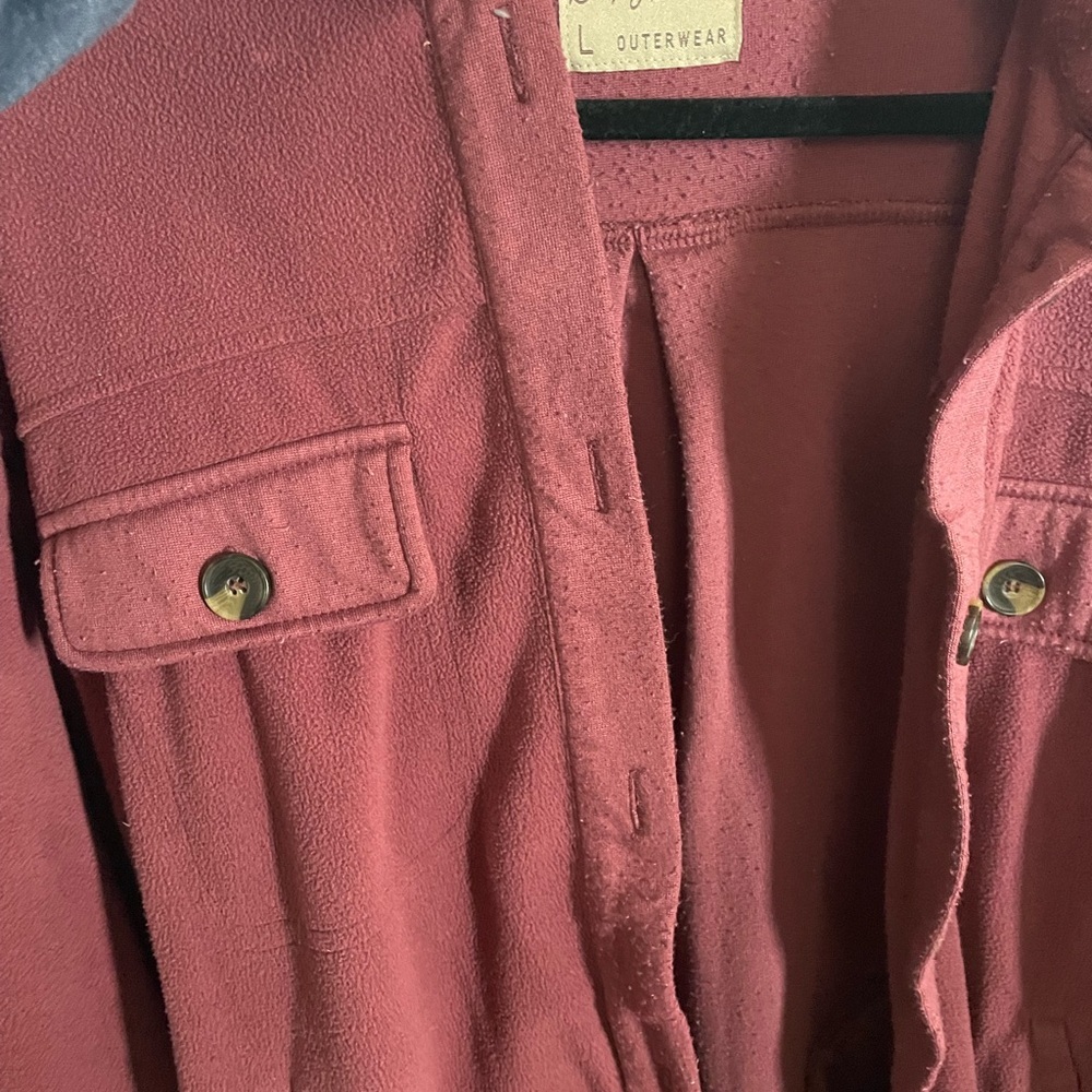 Fleece Shacket - Picture 3 of 5